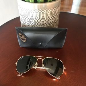 RayBan aviator sunglasses